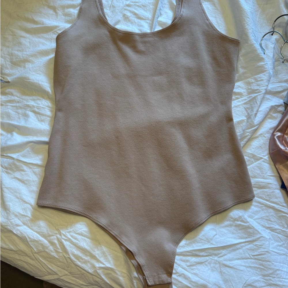 Shinestar Beige Sleeveless Top